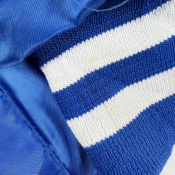 VTG 70s Kentucky Wildcats Satin Jacket Extra Large Blue Spell Out Snap Button - Picture 2 of 15